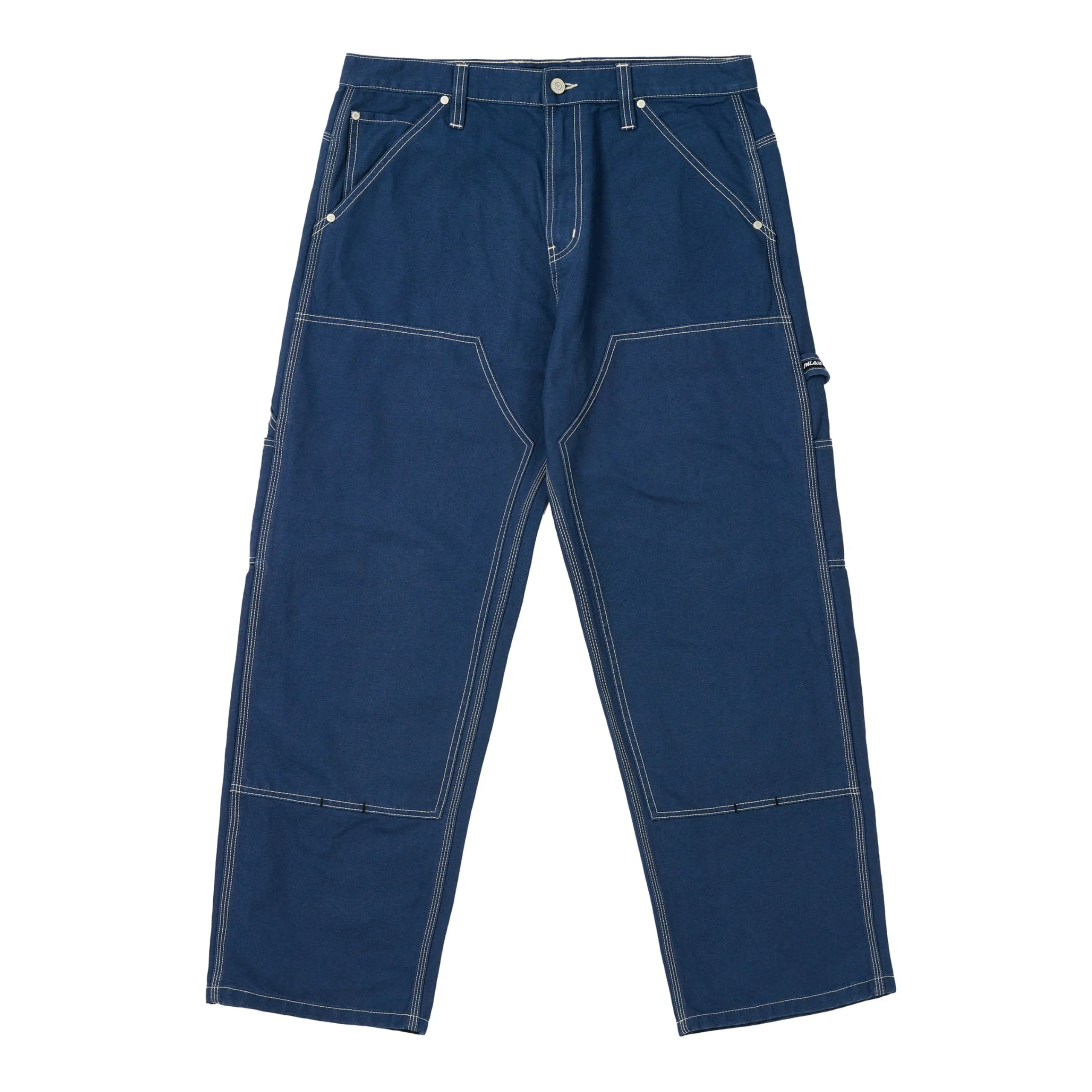Clearance 10 OZ DOUBLE KNEE PANT NAVY Bottoms