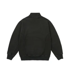 Best 1/4 ZIP WASH OUT FUNNEL BLACK Sweatshirts