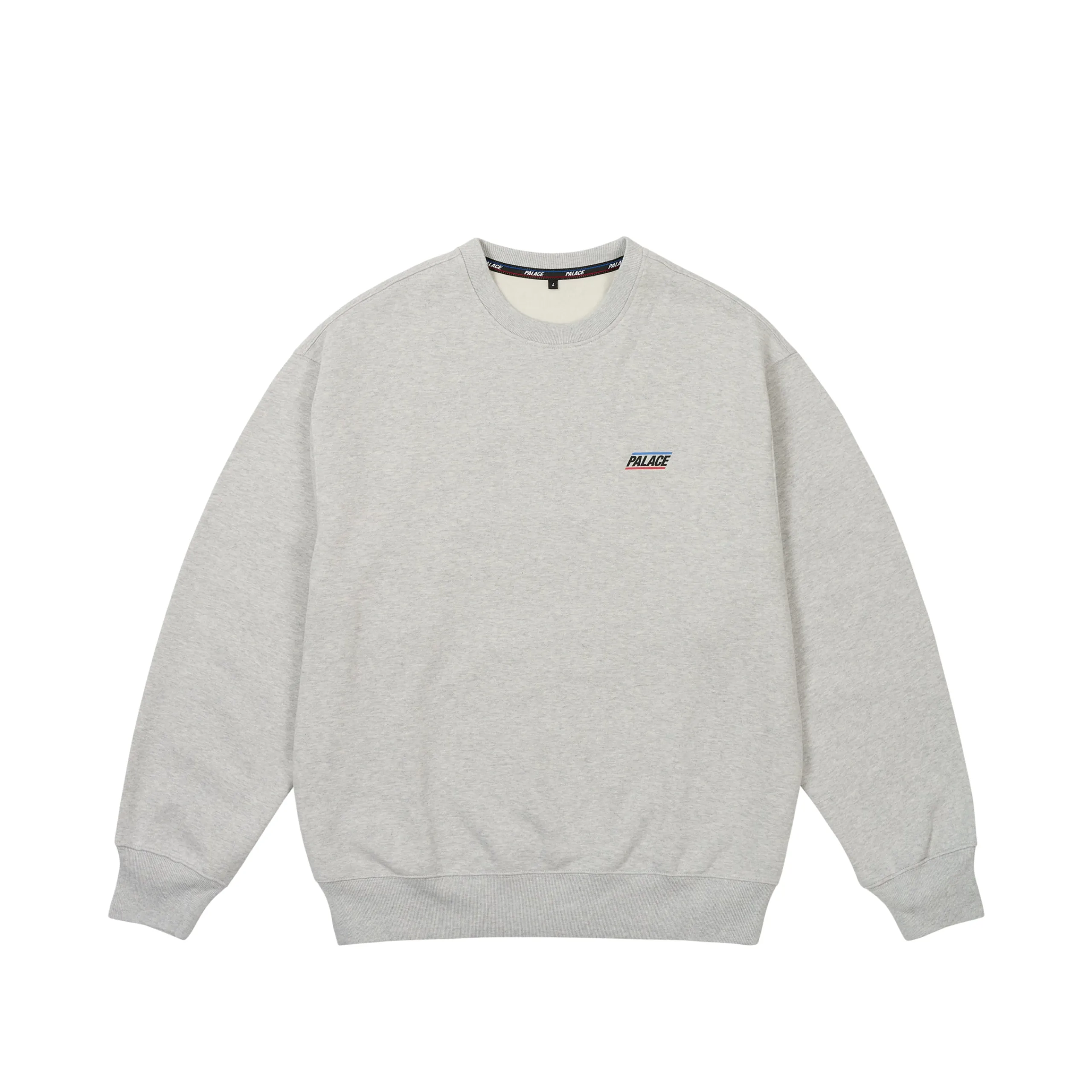 Sale BASICALLY A CREW GREY MARL Tracksuits|Sweatshirts