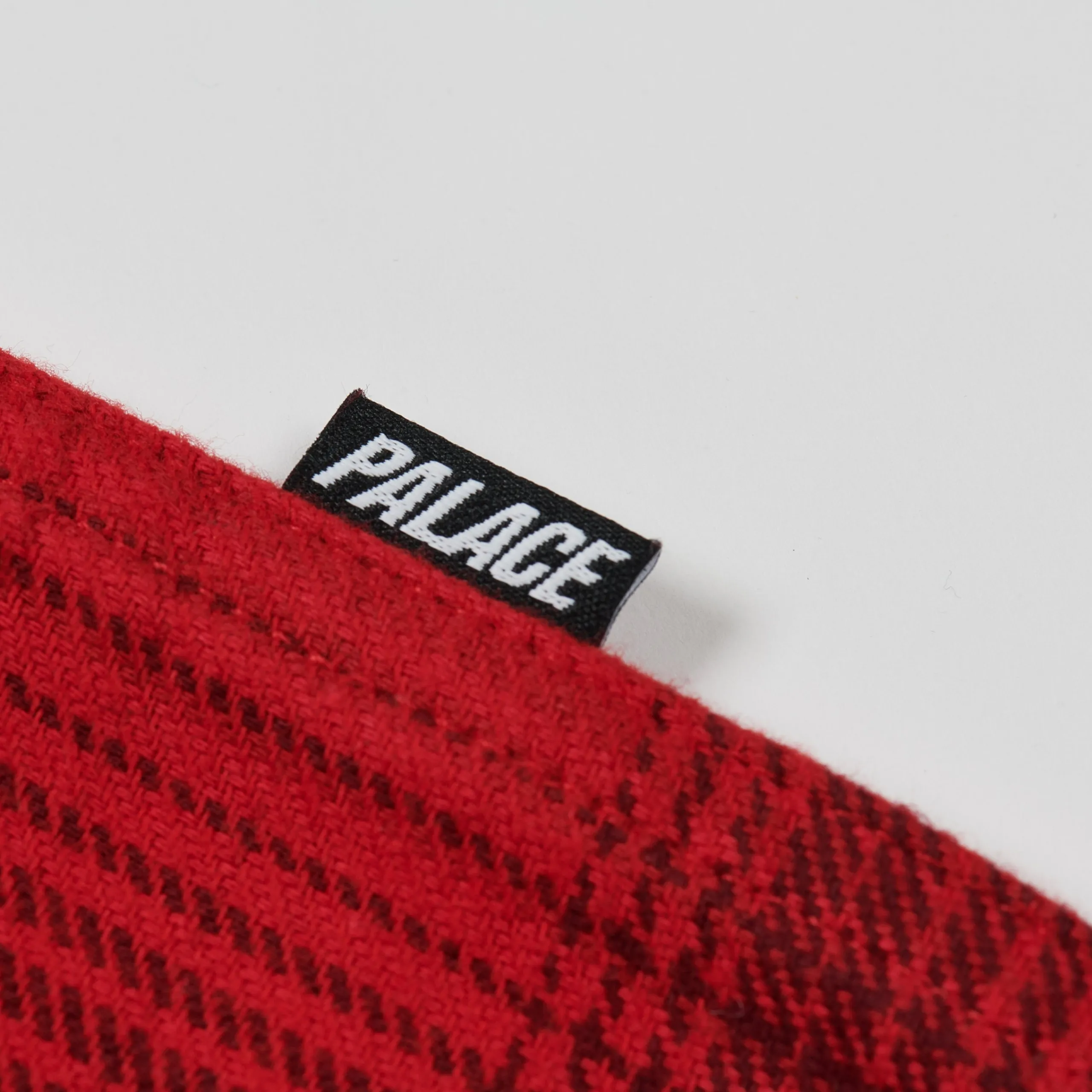 Online BRUSHED FLANNEL DROP SHOULDER SHIRT RED Shirting
