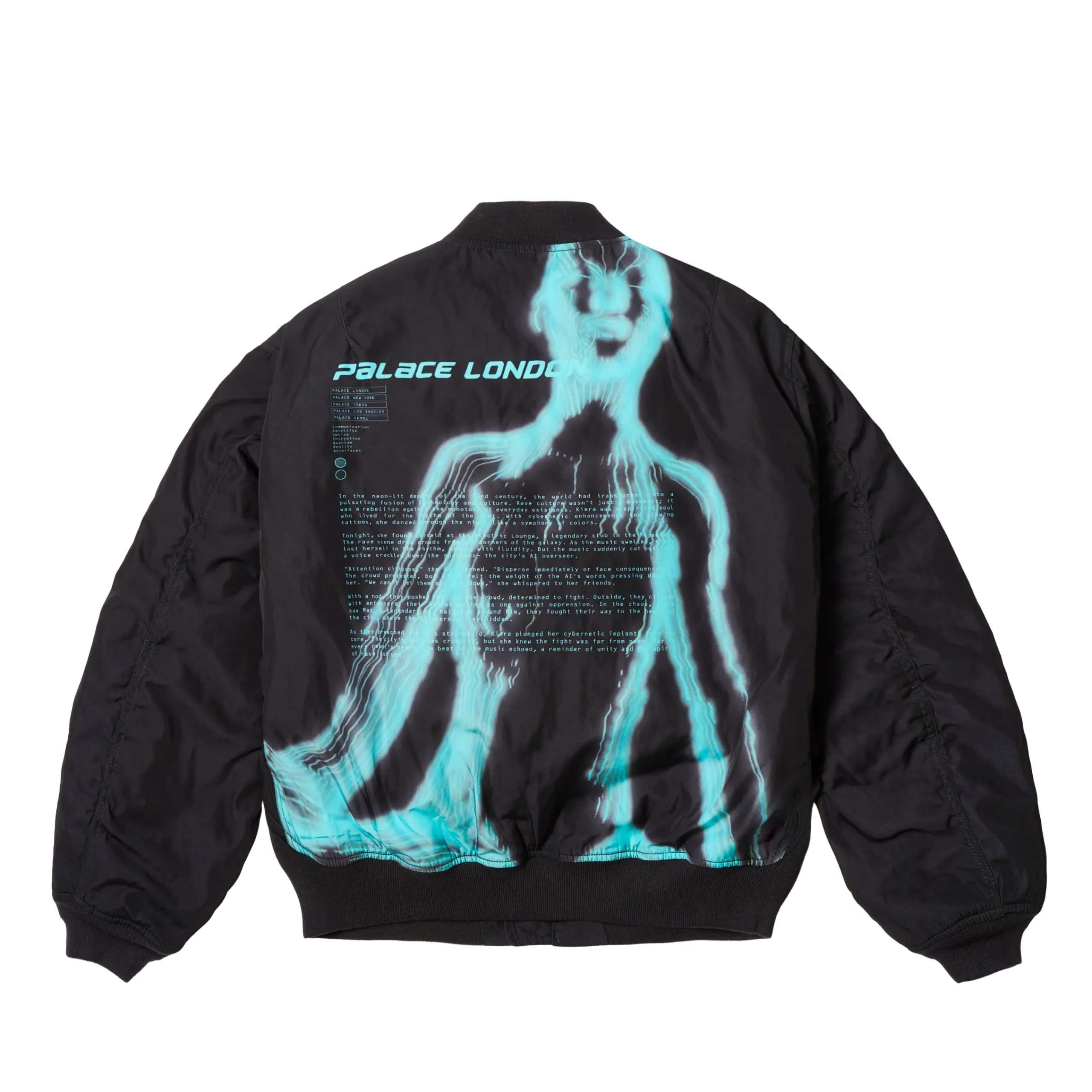 Hot CHAKRA RAVE JACKET BLACK Jackets