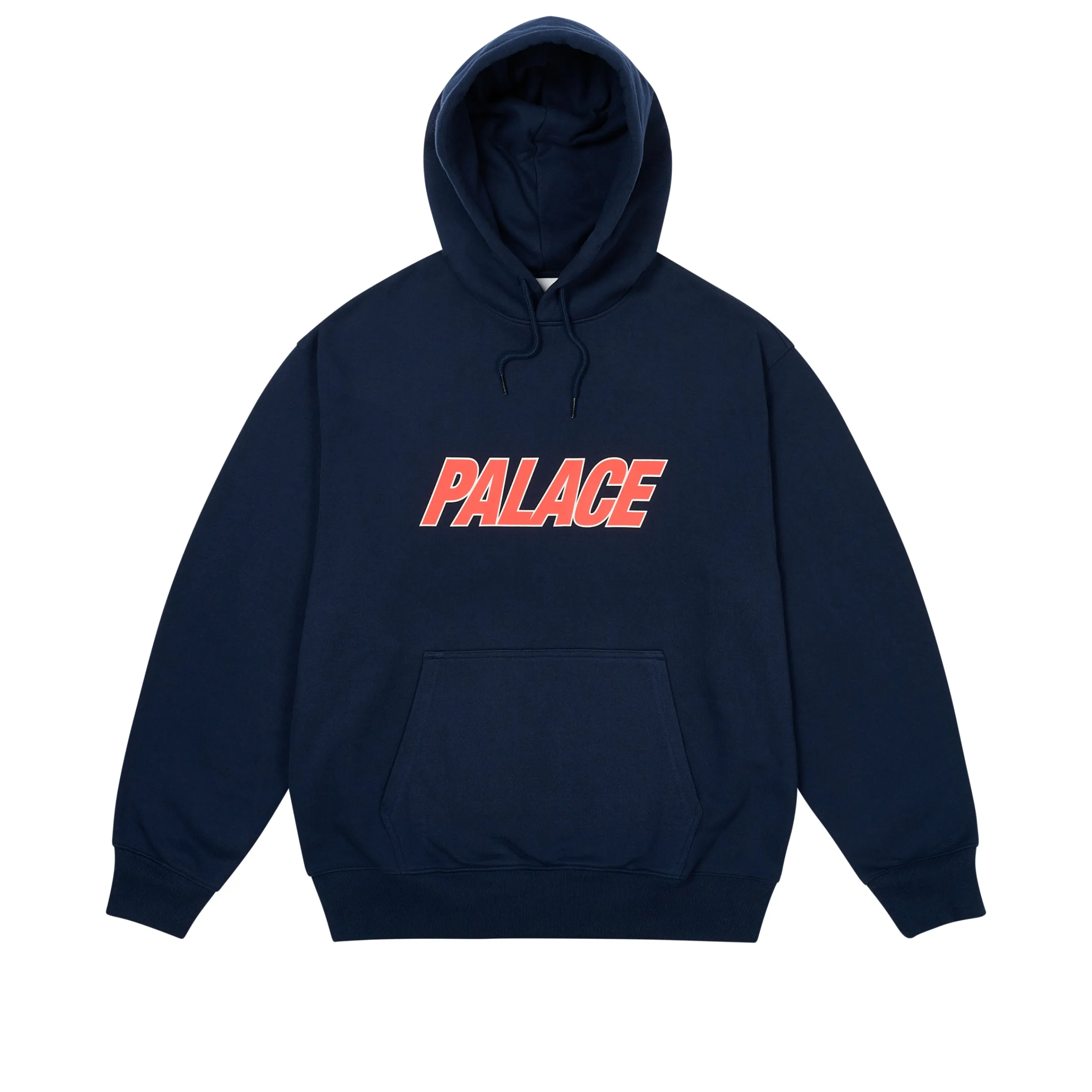 Hot DUO LOGO HOOD NAVY Hoods