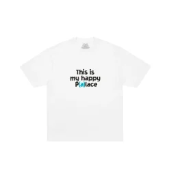 New HAPPY PALACE T-SHIRT WHITE T-Shirts