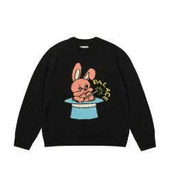 Best HAT TRICK KNIT BLACK Tops