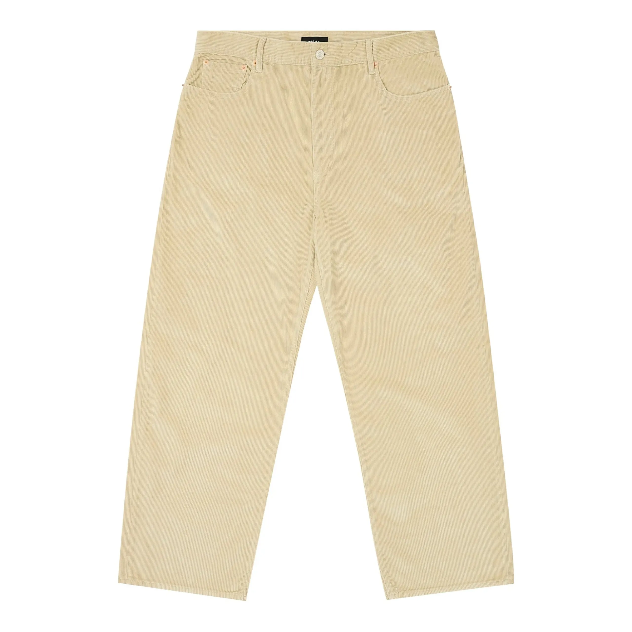 Discount P90 BAGGY CORD TROUSER STONE Bottoms
