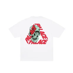 Discount P3 SKULL T-SHIRT WHITE T-Shirts
