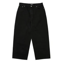 New P100 SUPER BAGGY JEAN BLACK Bottoms