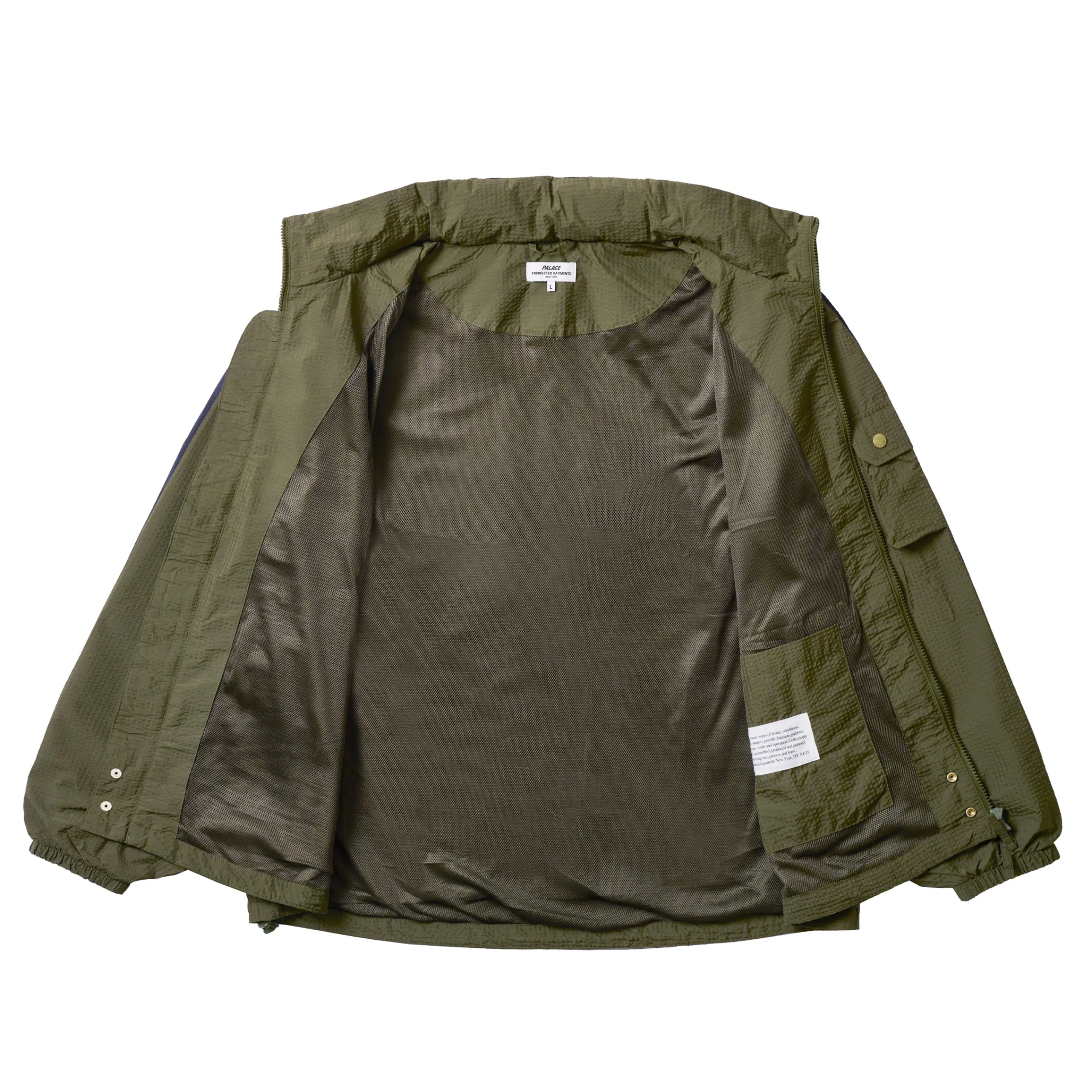 Online PALACE TRACK JACKET OLIVE Jackets|Tracksuits