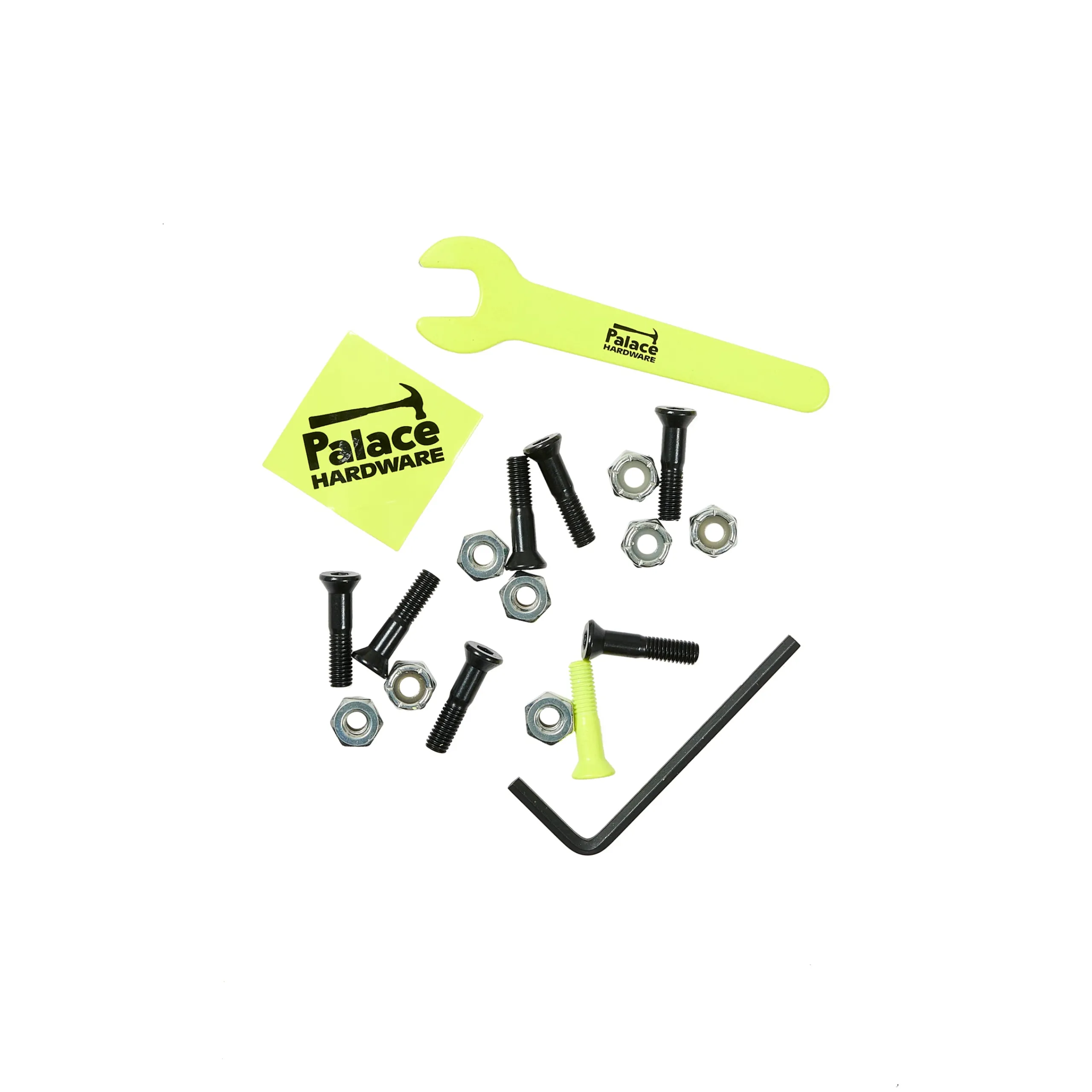 Fashion PALACE HARDWARE ALLEN BOLTS SAFETY YELLOW / BLACK Hardware