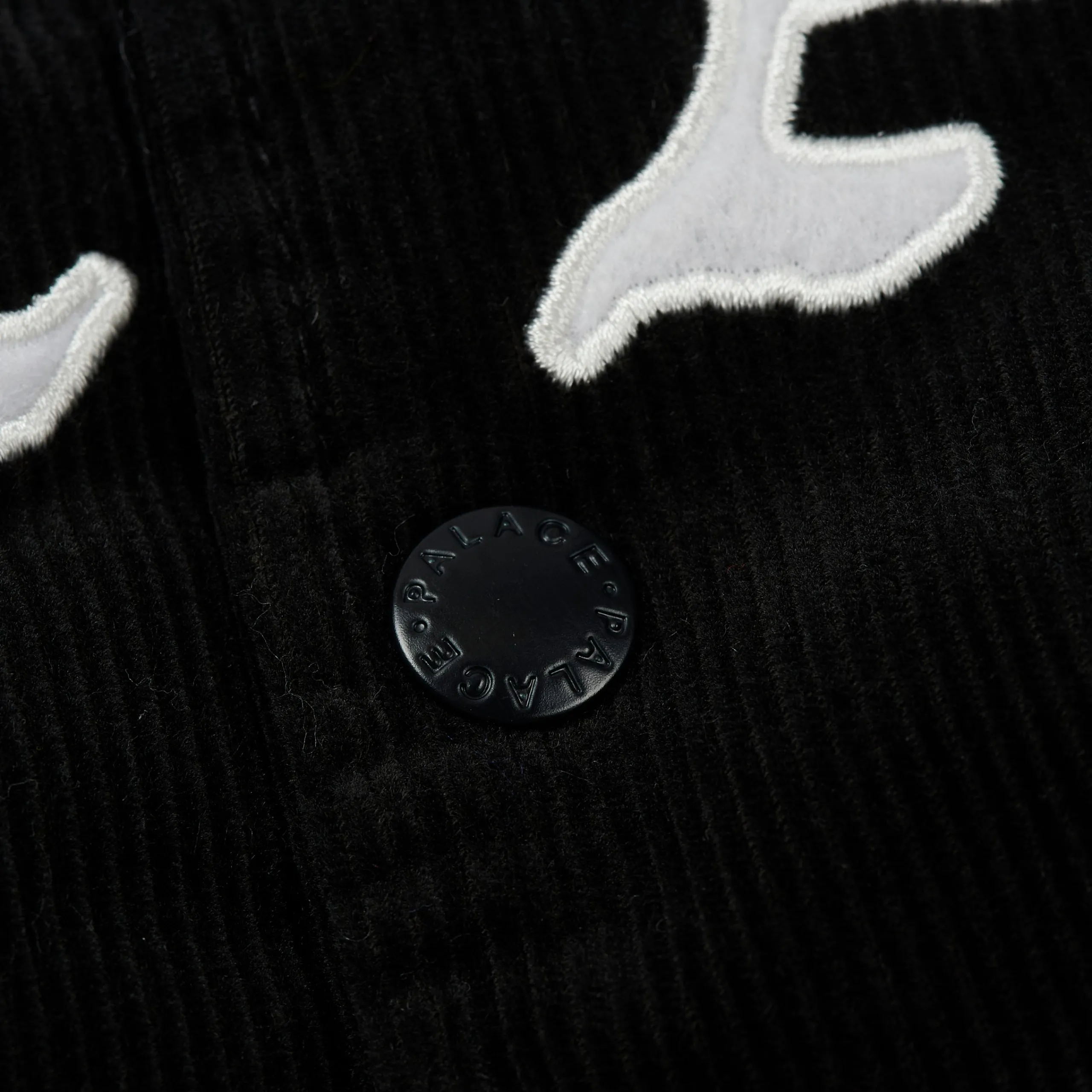 Discount PALACE LOVE VARSITY JACKET BLACK Jackets