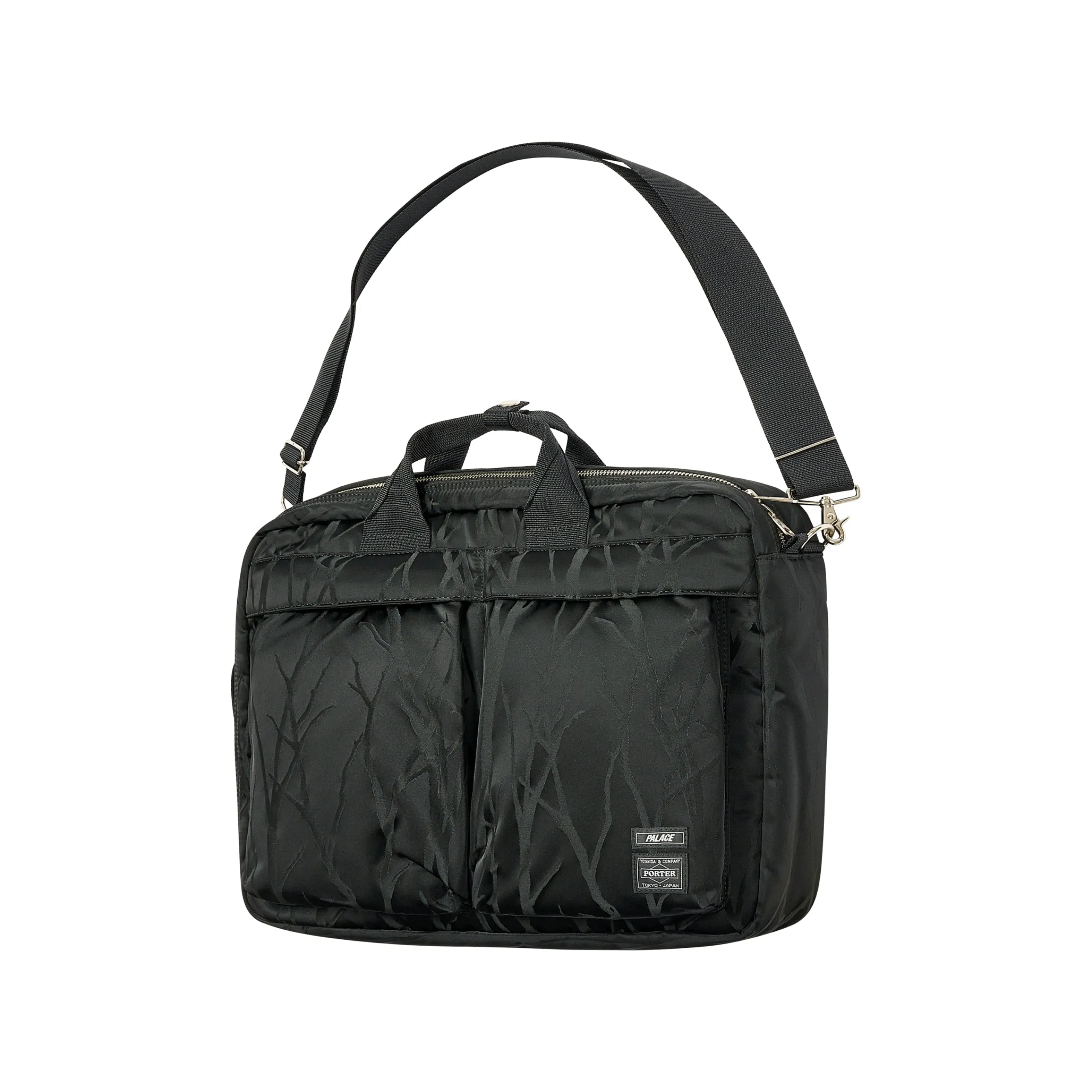 New PALACE PORTER 3 WAY BRIEFCASE BLACK / JACQUARD Bags