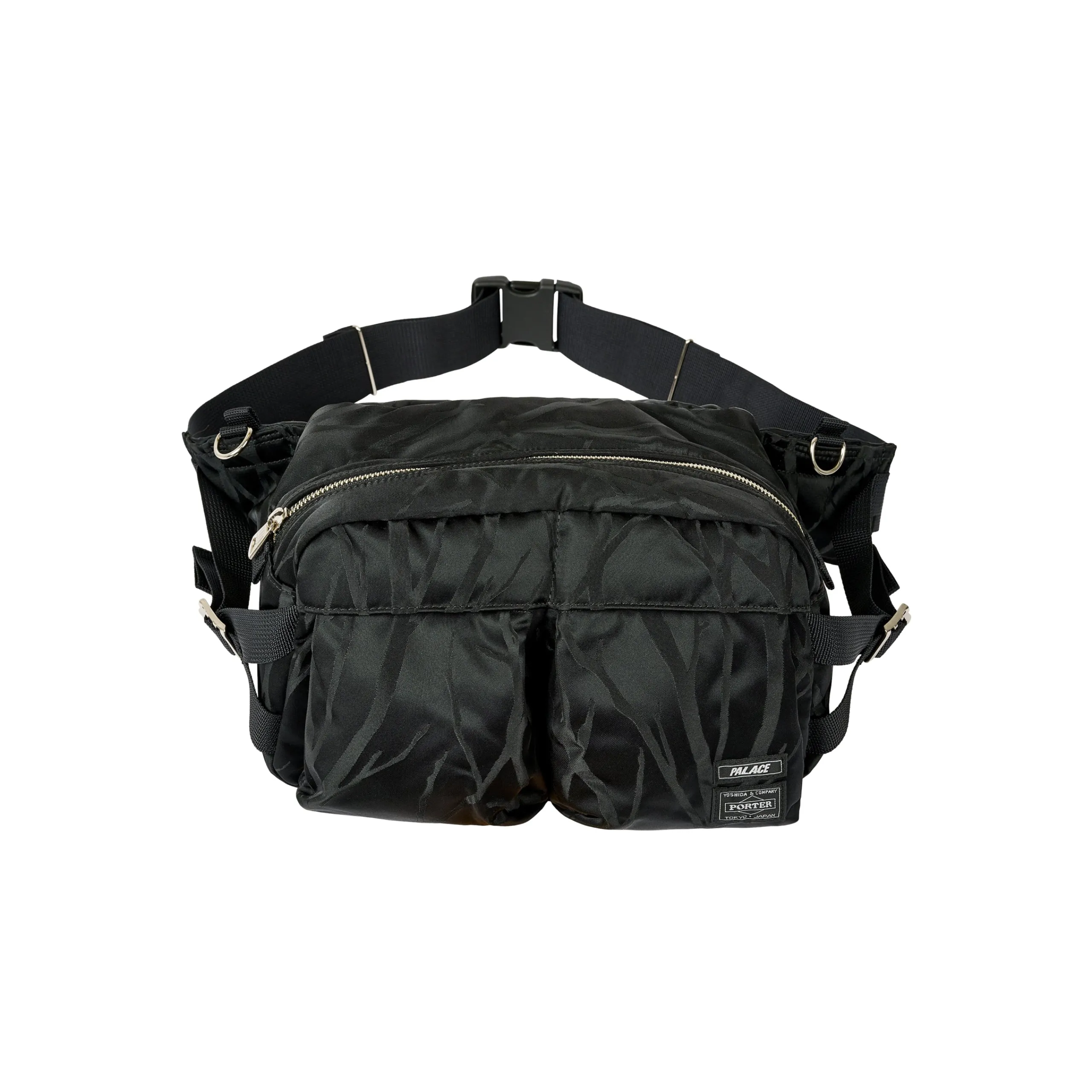 Fashion PALACE PORTER WAIST BAG BLACK / JACQUARD Bags