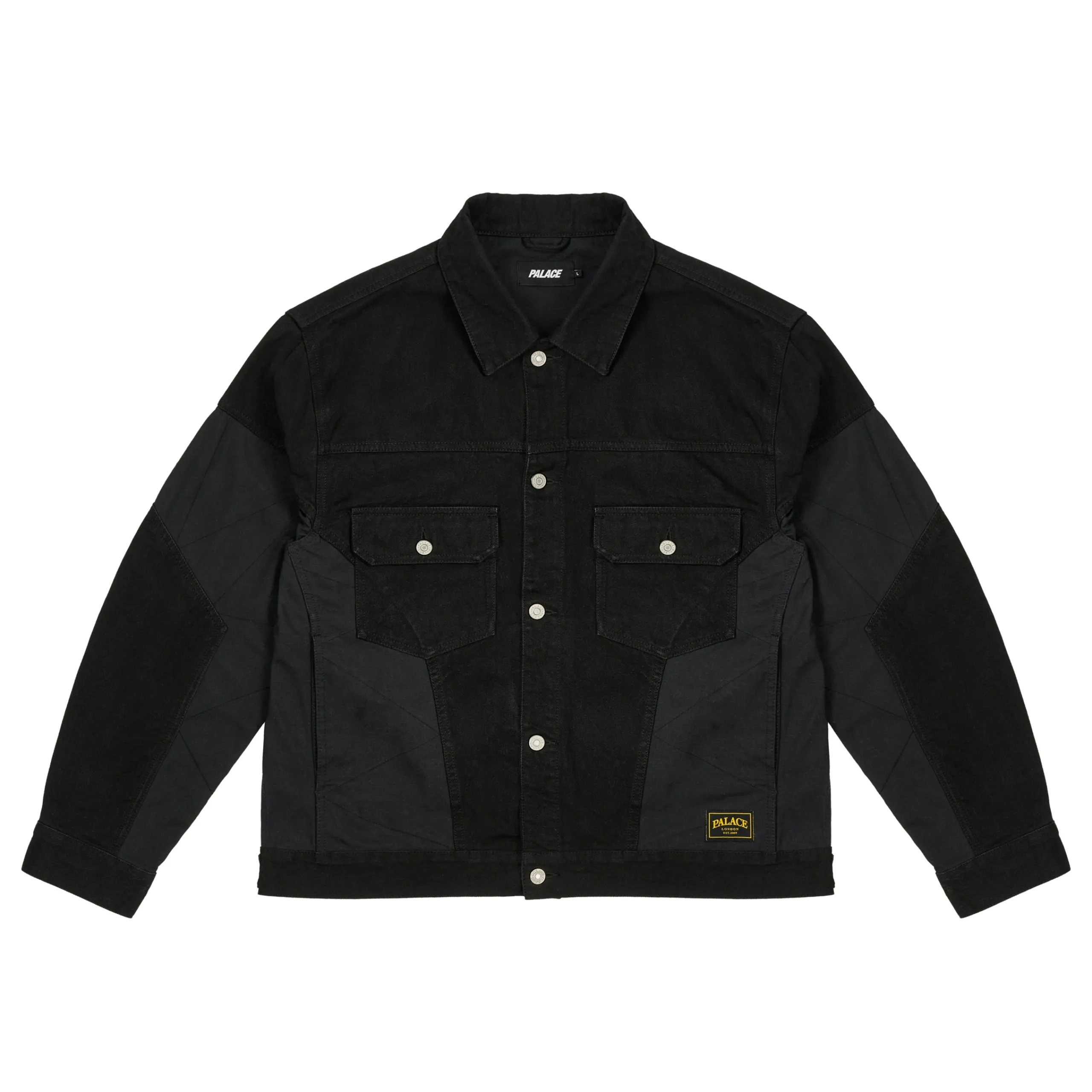 Online PANEL DENIM JACKET BLACK Jackets