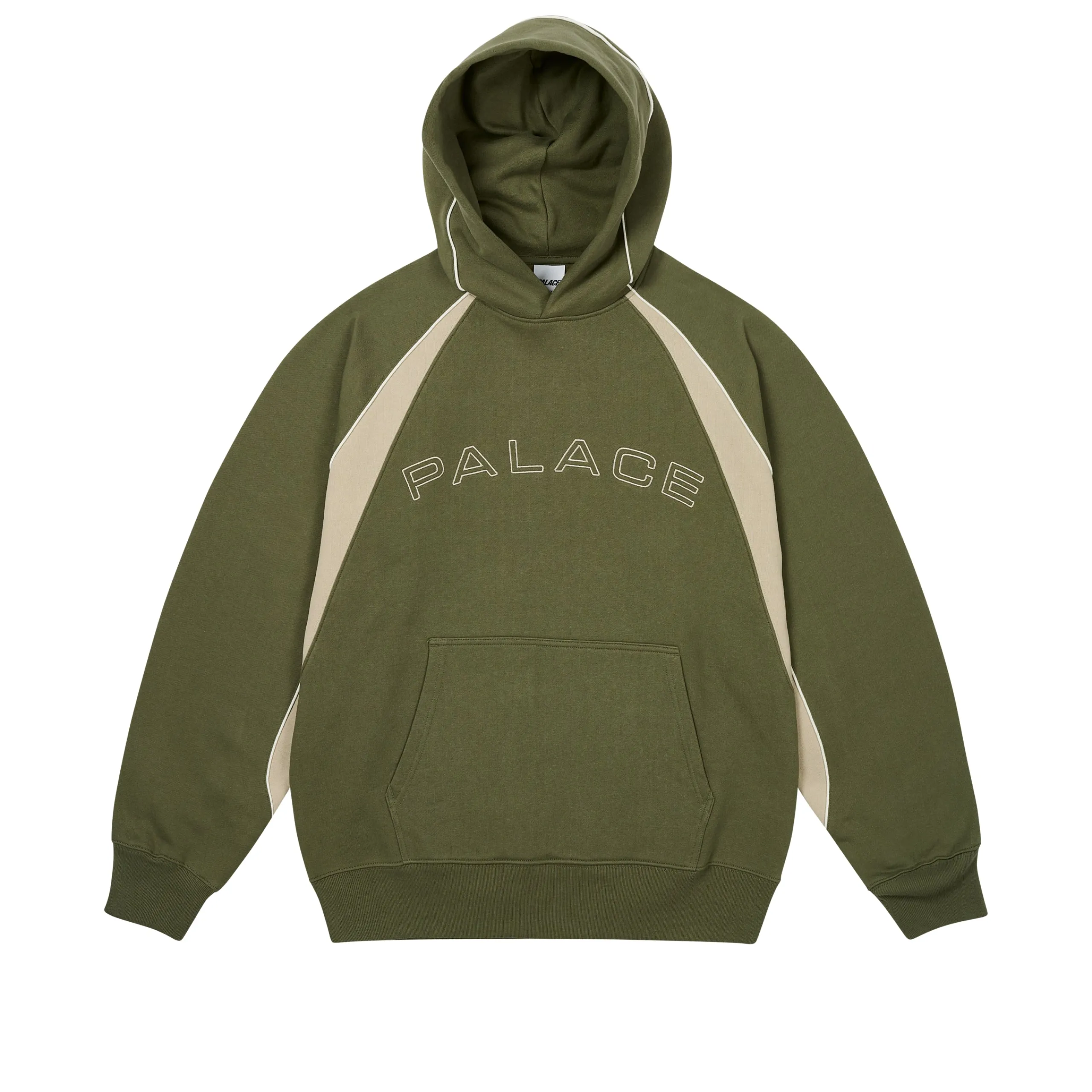 Online PIPED PANEL HOOD THE DEEP GREEN Hoods