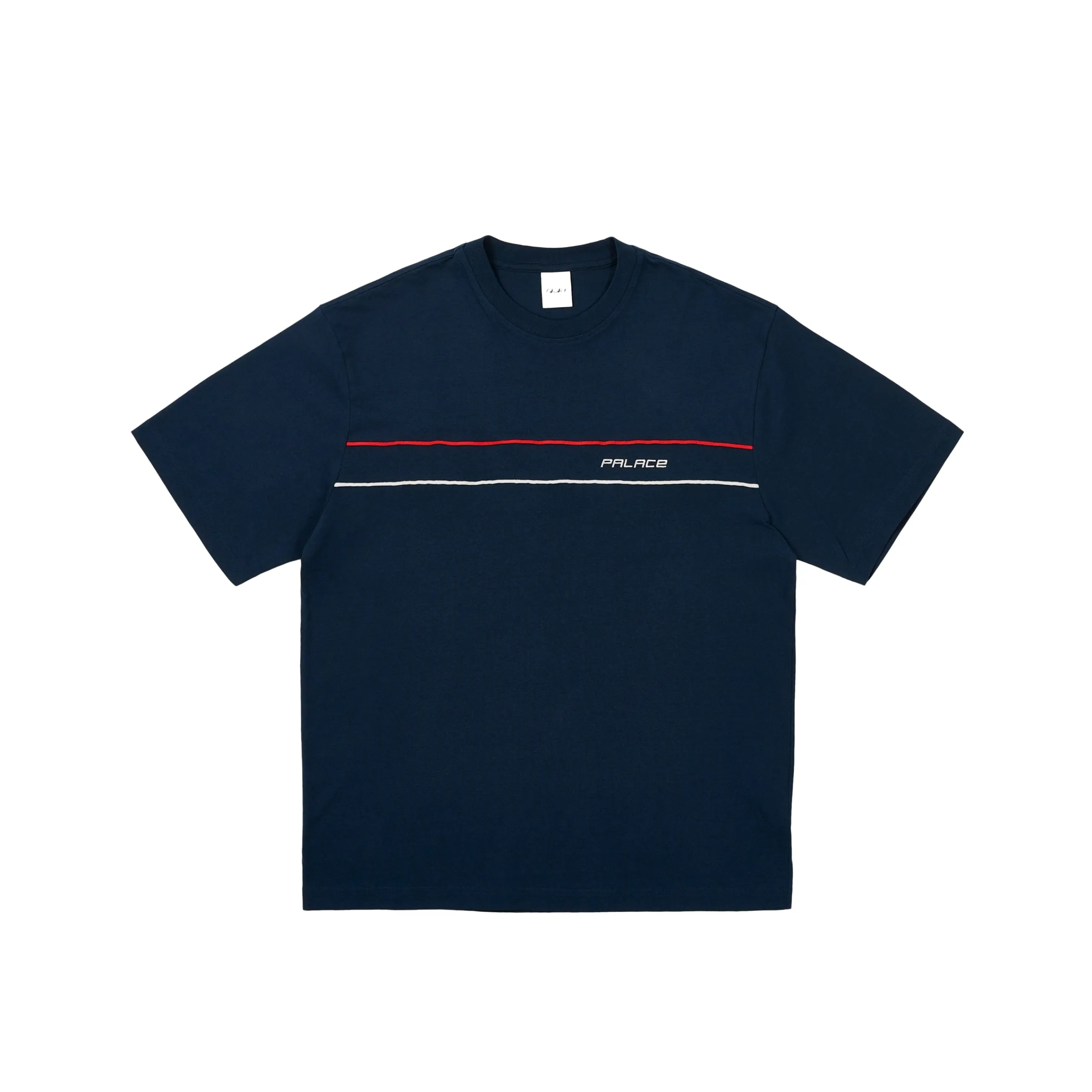Hot PIPED PANEL T-SHIRT NAVY Tops