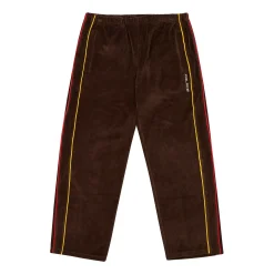 Fashion PIPED VELOUR JOGGER FOX Bottoms|Tracksuits