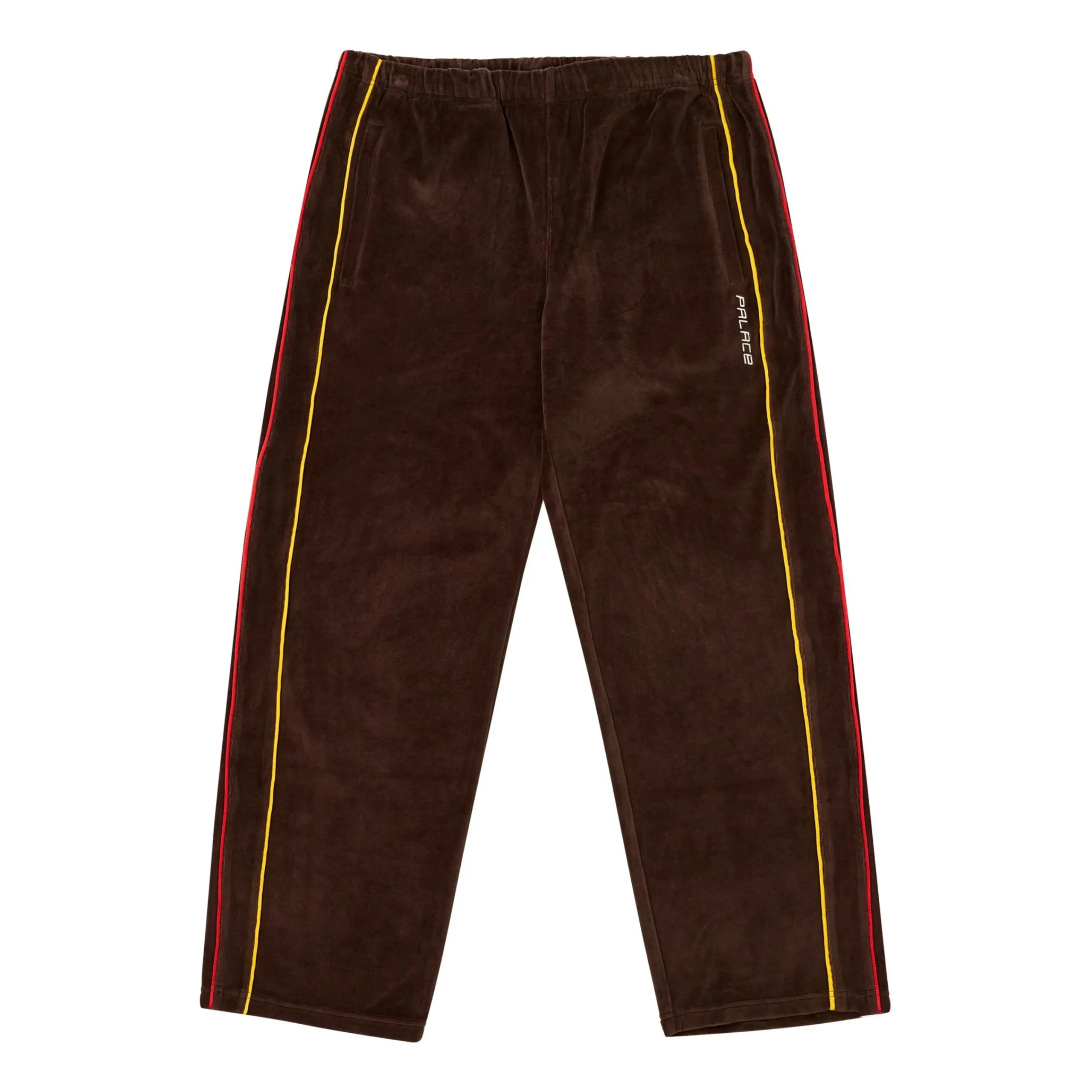 Fashion PIPED VELOUR JOGGER FOX Bottoms|Tracksuits