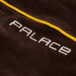 Fashion PIPED VELOUR JOGGER FOX Bottoms|Tracksuits