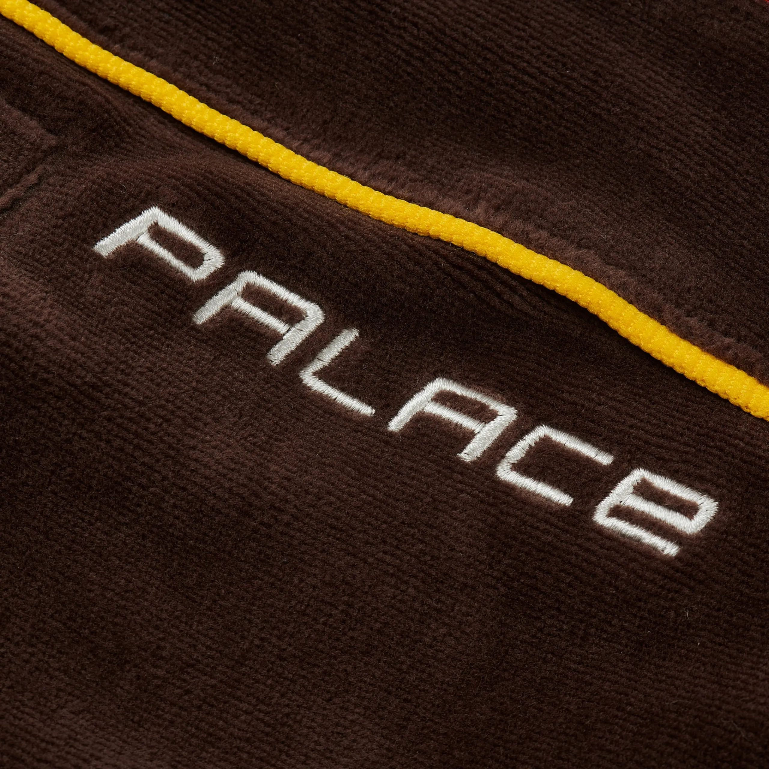 Fashion PIPED VELOUR JOGGER FOX Bottoms|Tracksuits
