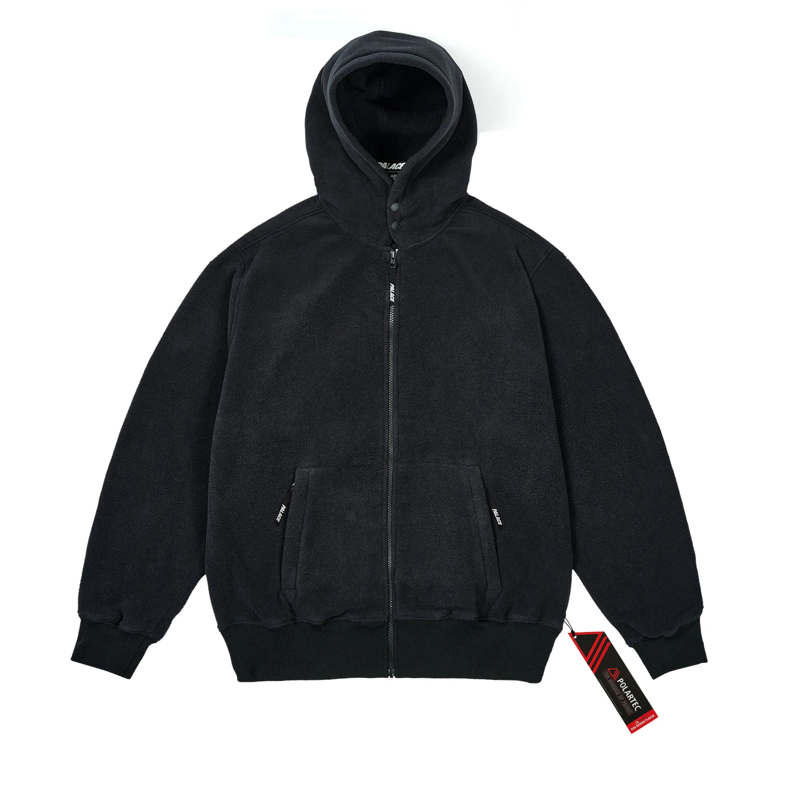 Clearance POLARTEC LAZER ZIP HOOD BLACK Hoods