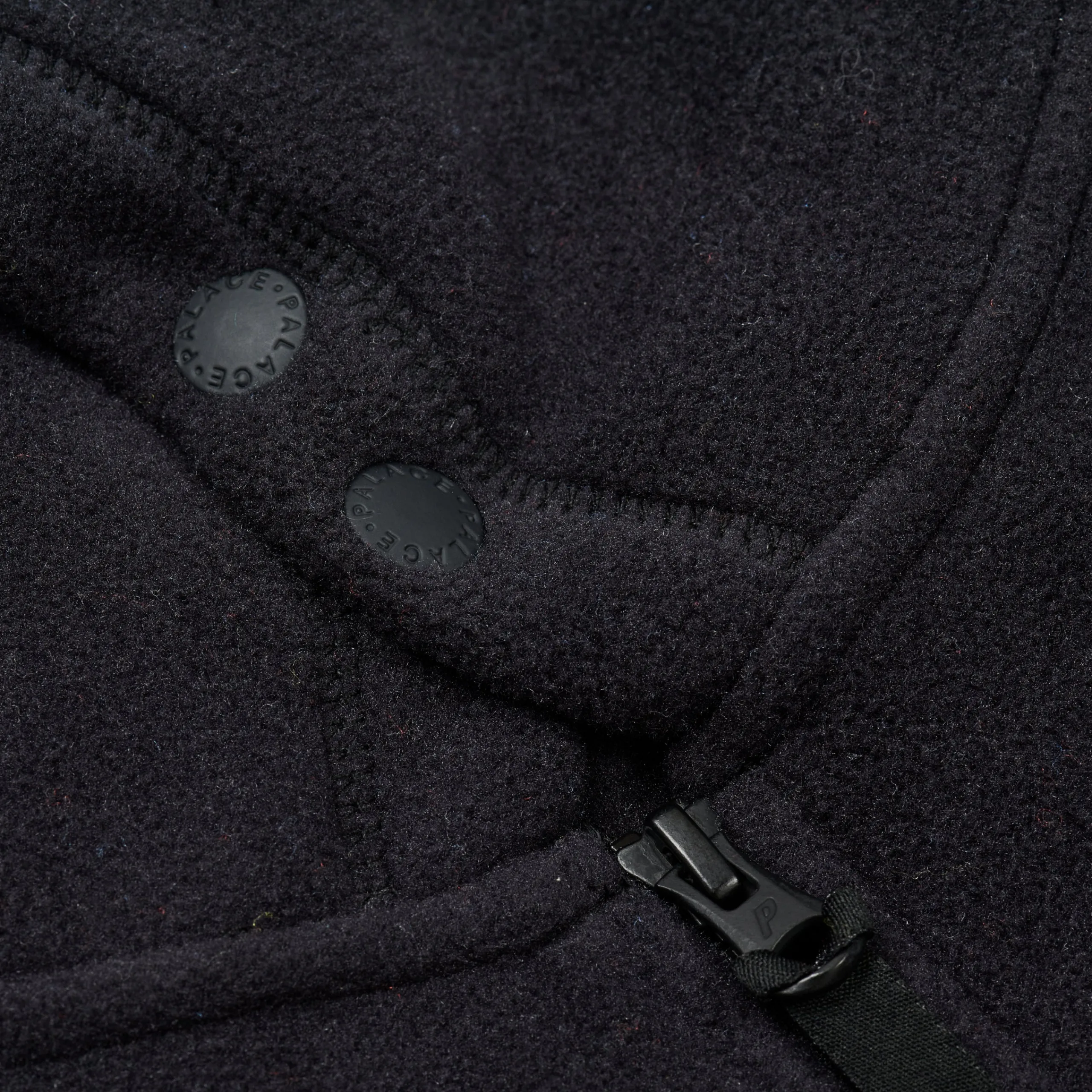 Clearance POLARTEC LAZER ZIP HOOD BLACK Hoods