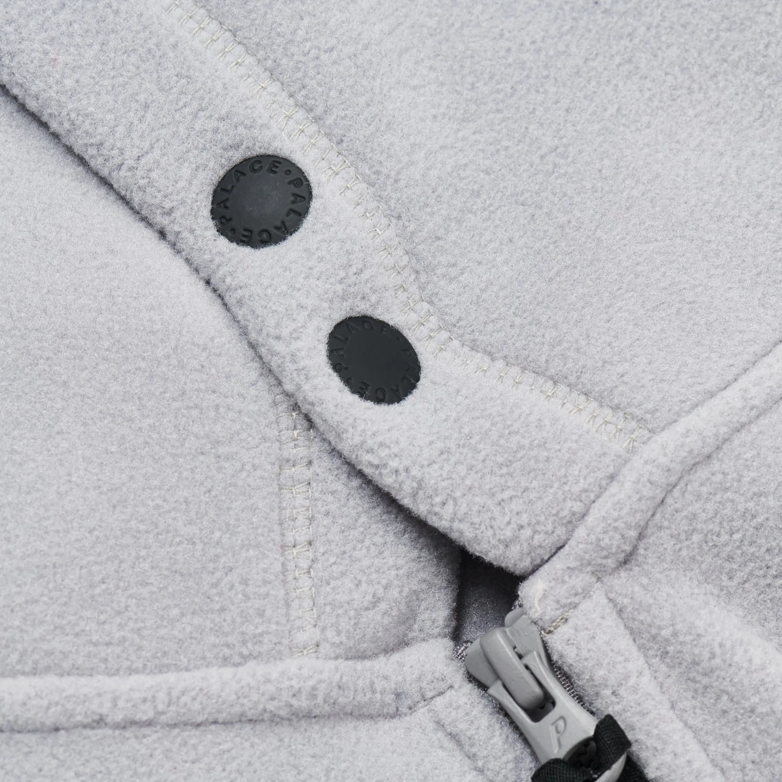 Fashion POLARTEC LAZER ZIP HOOD CONCRETE GREY Hoods