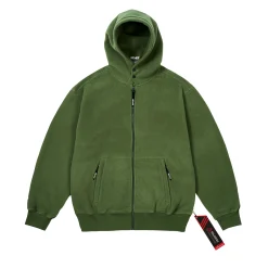 Best POLARTEC LAZER ZIP HOOD THE DEEP GREEN Hoods