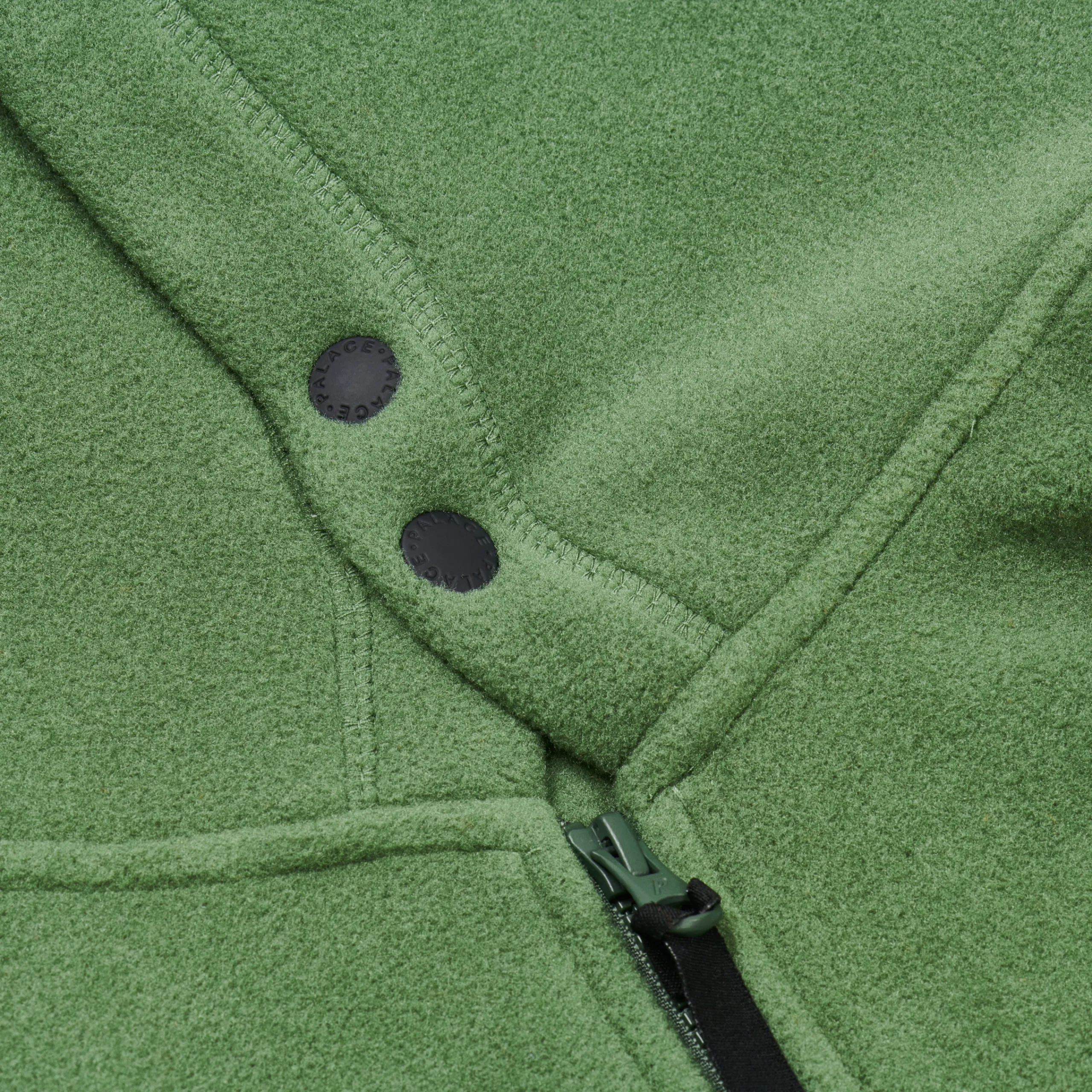 Best POLARTEC LAZER ZIP HOOD THE DEEP GREEN Hoods