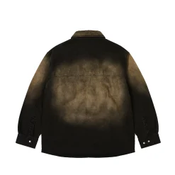 Clearance SCRIPTY DENIM SHIRT SAND WASH BLACK Shirting