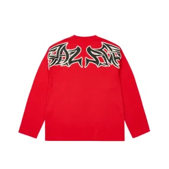 Best SKETCHY LONE WOLF LONGSLEEVE TRUEST RED T-Shirts