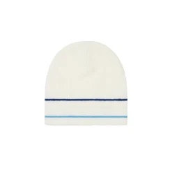 Discount STRIPE NEIN CUFF BEANIE WHITE Hats