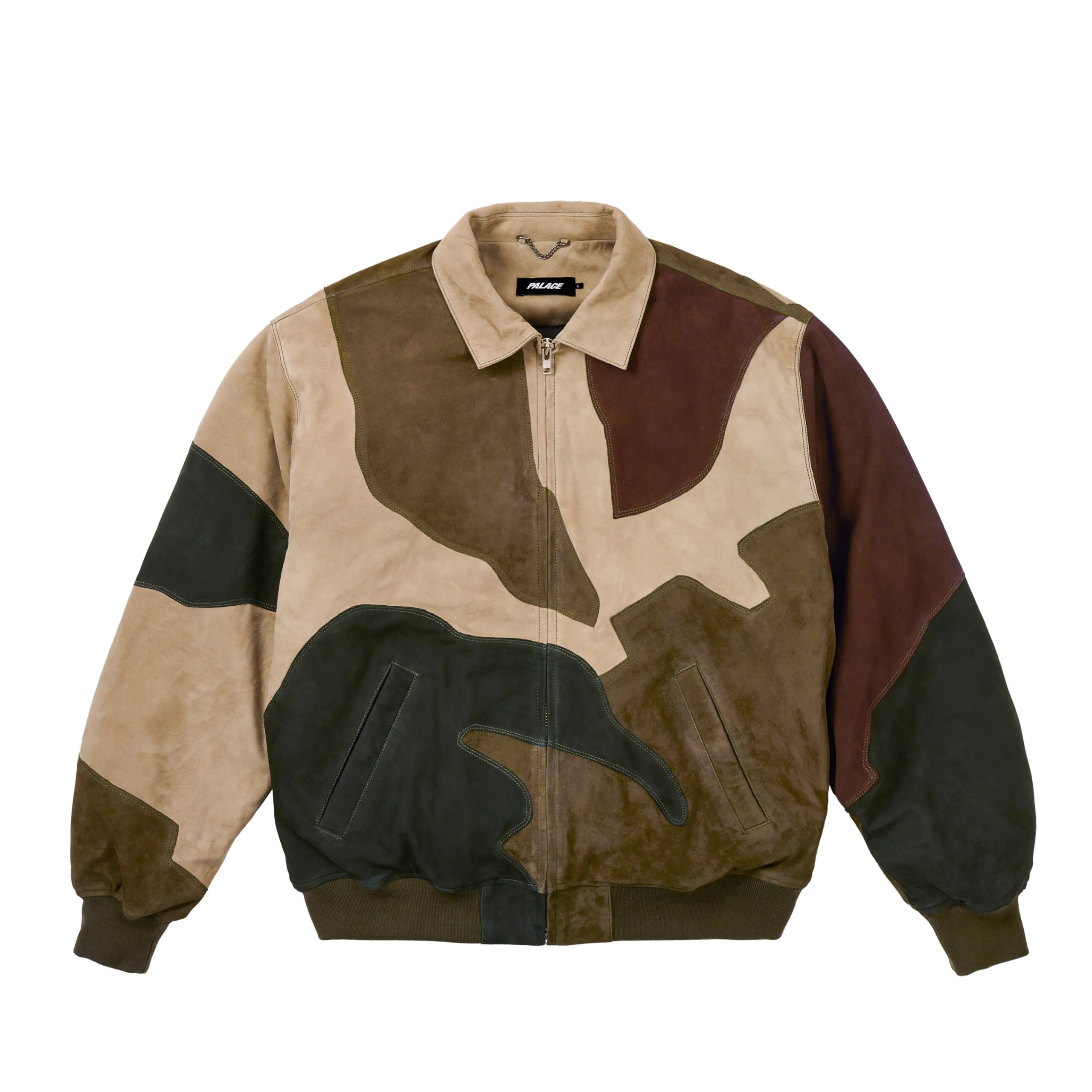 Best SUEDE APPLIQUE CAMO JACKET WOODLAND CAMO Jackets