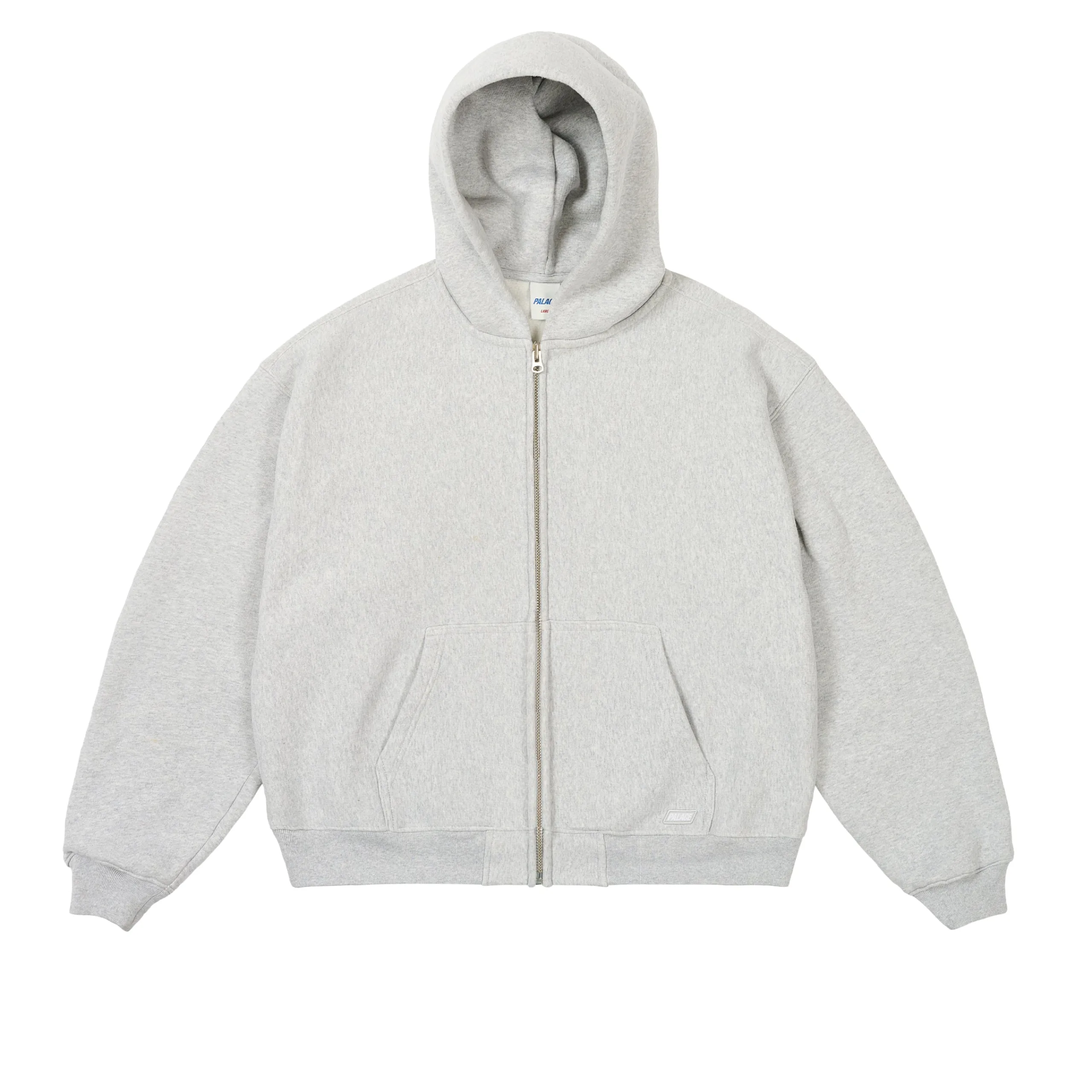 Clearance UNISEX ZIP HOOD GREY MARL Tracksuits|Hoods