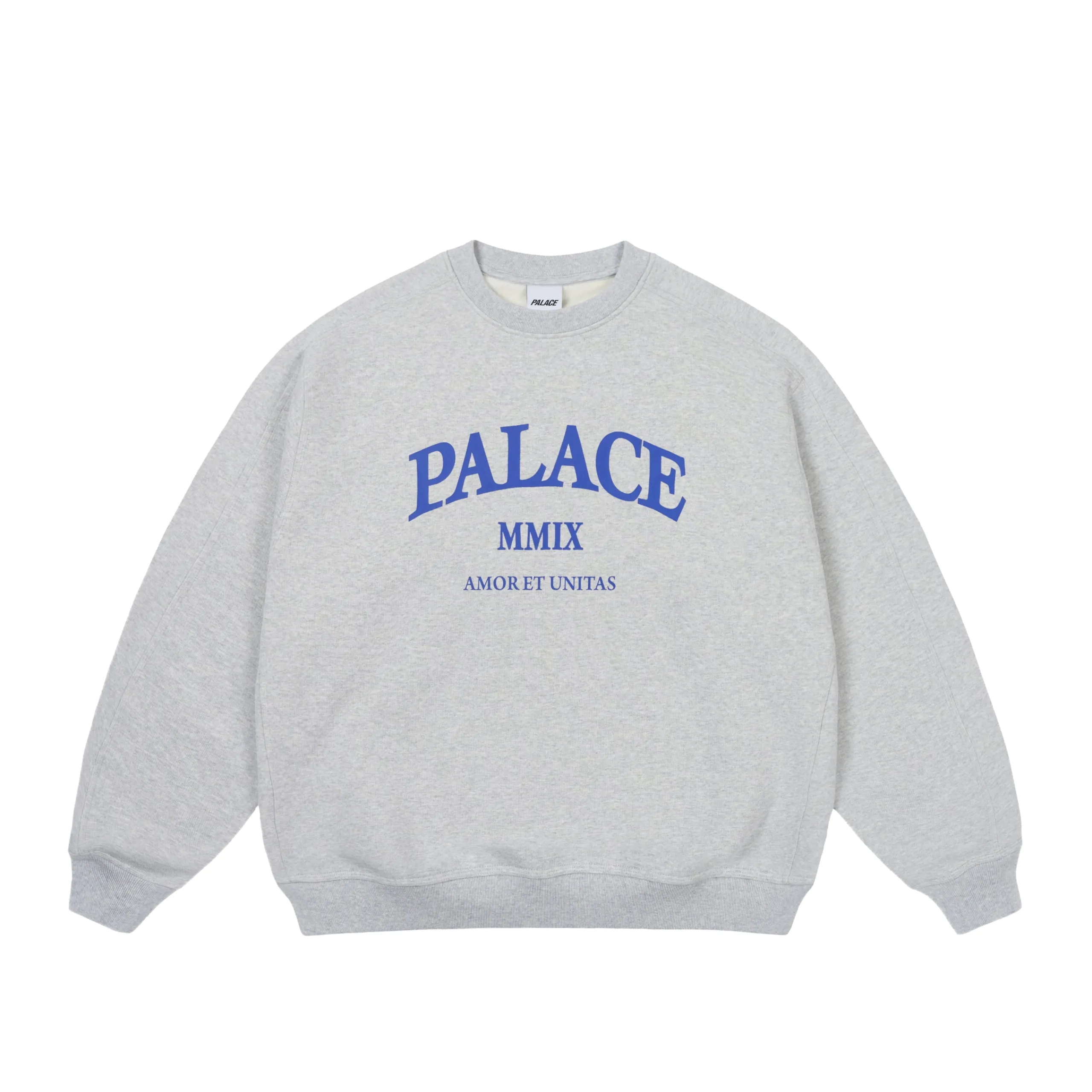New UNITAS OVERSIZED CREW GREY MARL Sweatshirts