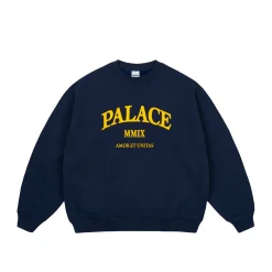 Fashion UNITAS OVERSIZED CREW NAVY Sweatshirts